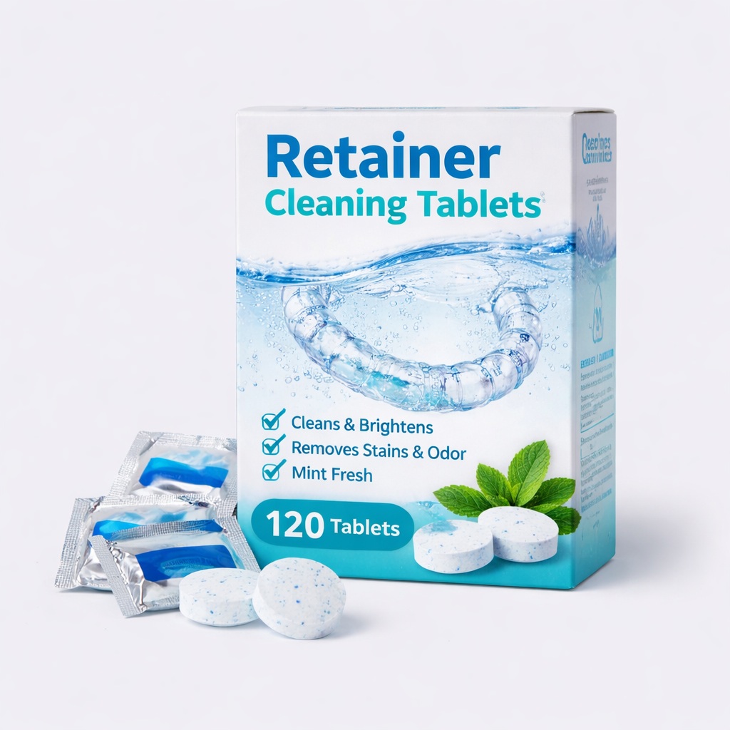 tabletas limpiadoras para retenedores